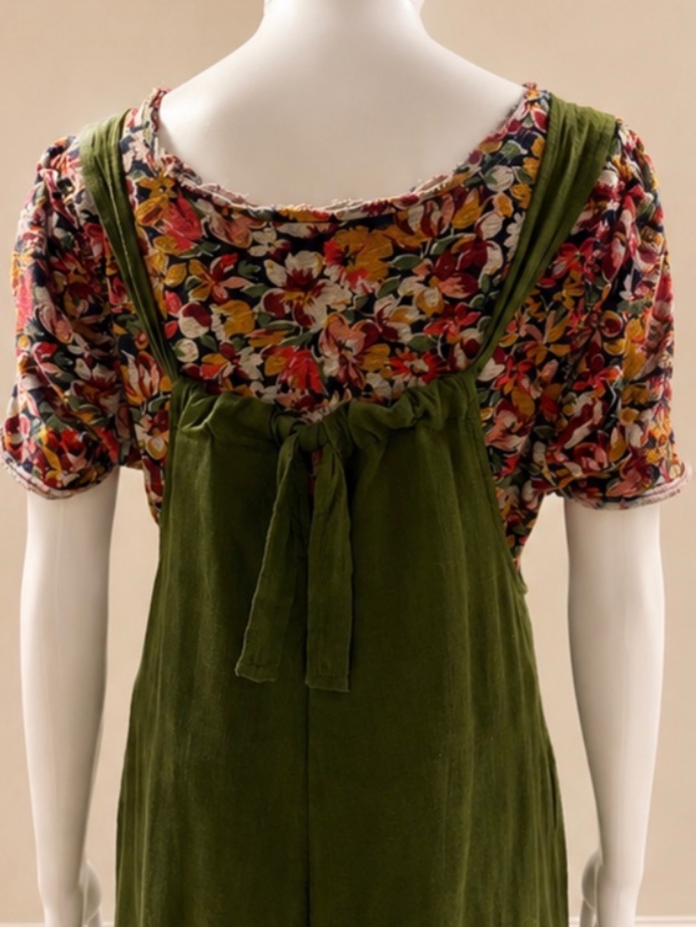 Haute Hippie Olive Green Wide-Leg Jumpsuit - Picture 4 of 5